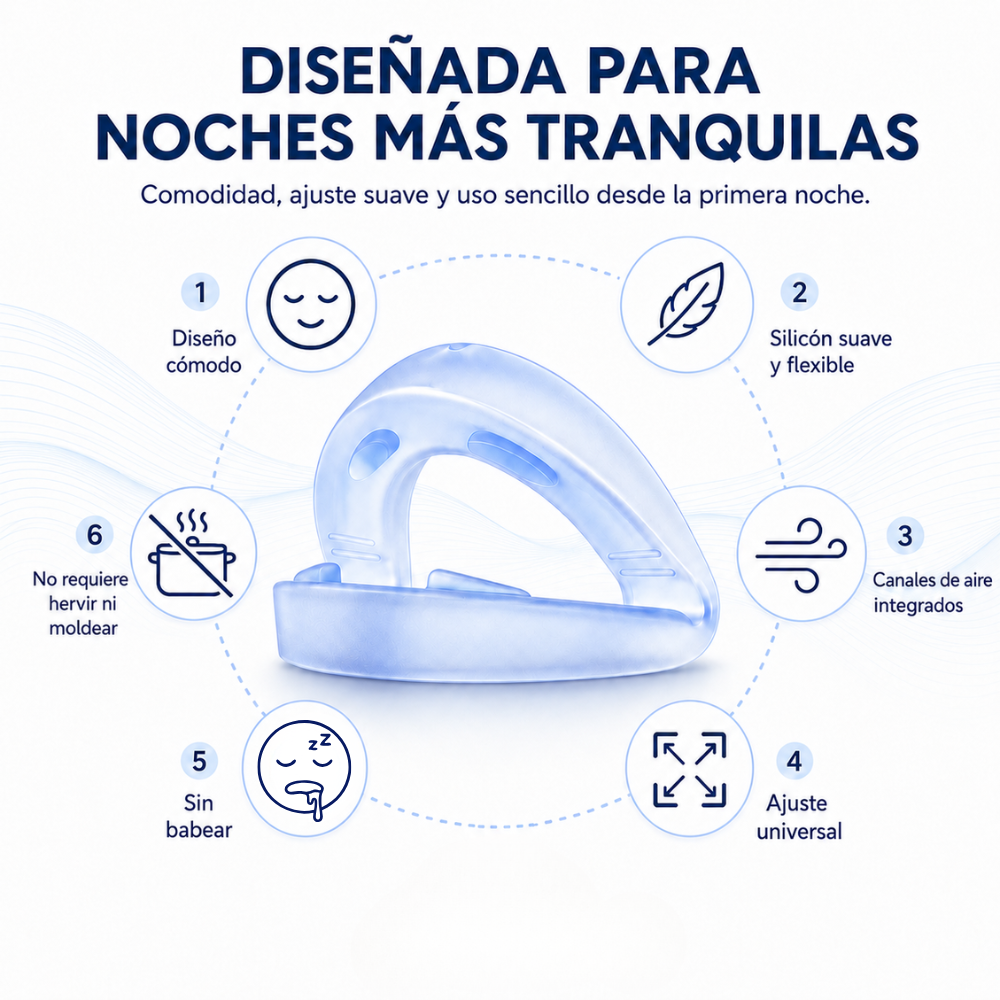 Boquilla Antironquidos de Tamaño Universal