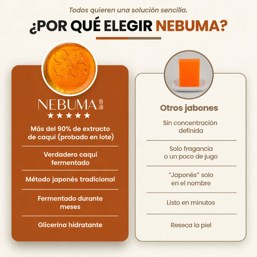 Nebuma Jabón de Caqui